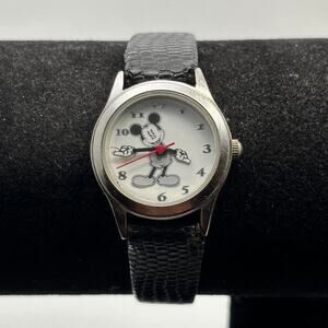 Vintage silver disney watch
